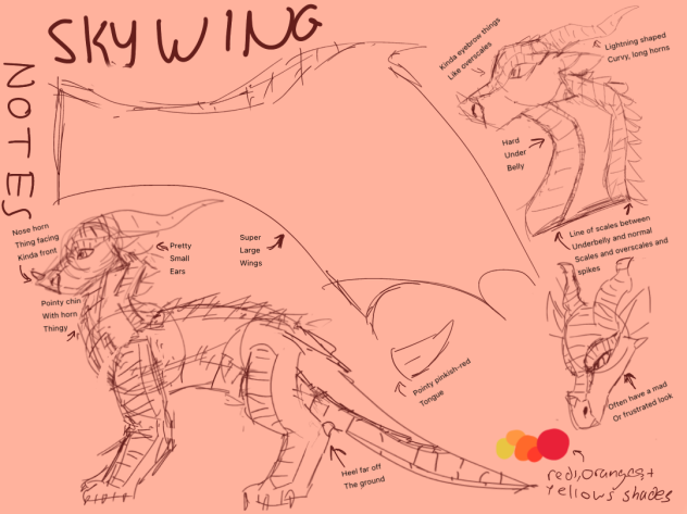 SkyWing Notes Speedpaint