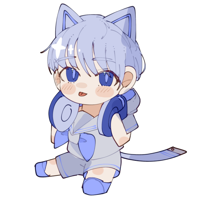 🐱💙🎧️