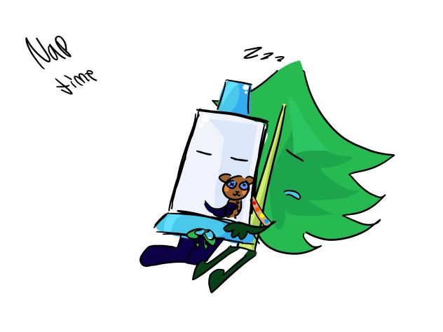 Nap time - Mintwood camp au