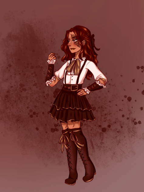 steampunk gal⚙️ (1 out of 4)