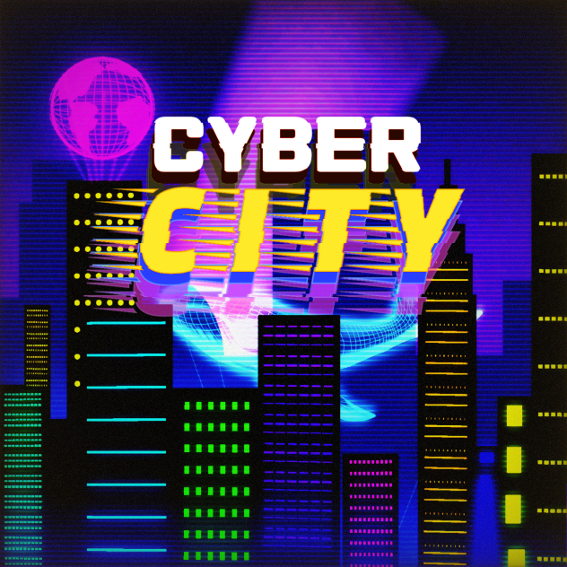 cyber city poster