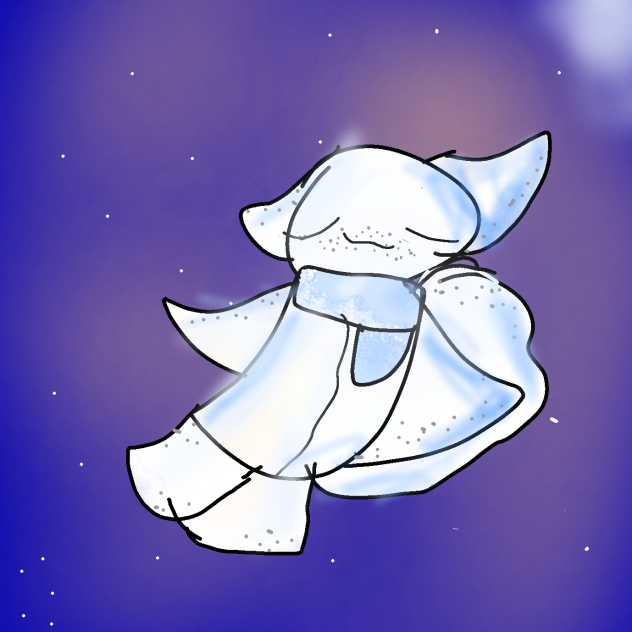 snow in space