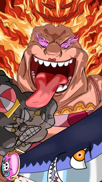 Big Mom of the four emperor's fanart