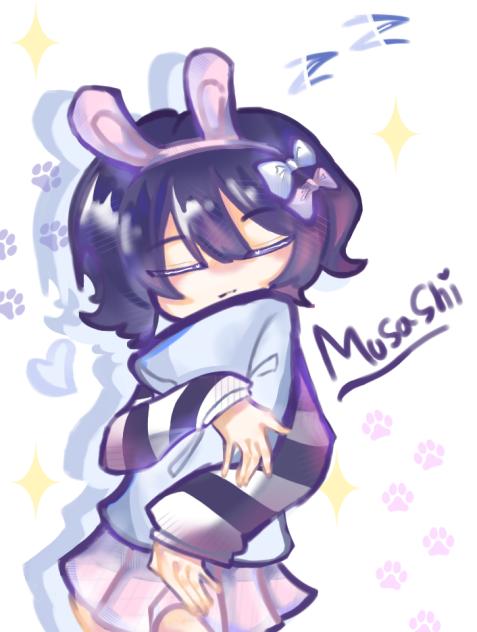 Musashi sleepover 💤🎀✨