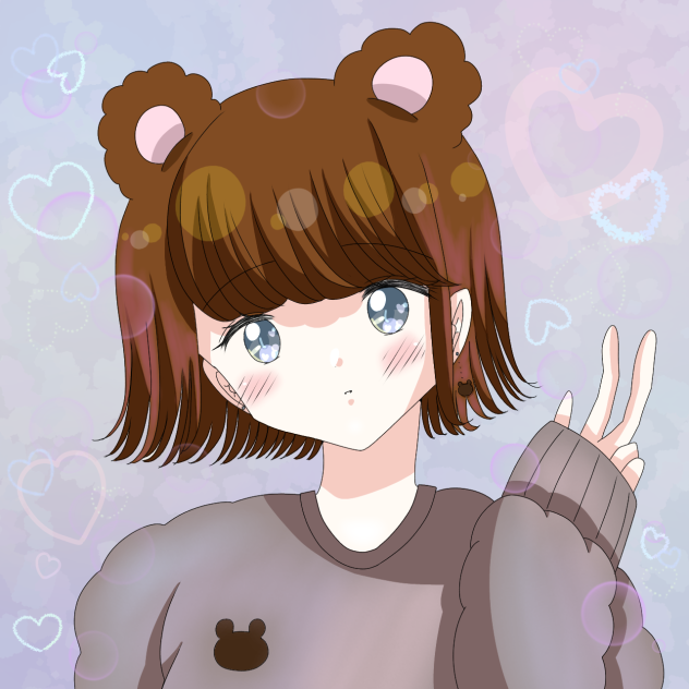 クマ耳ちゃん♡