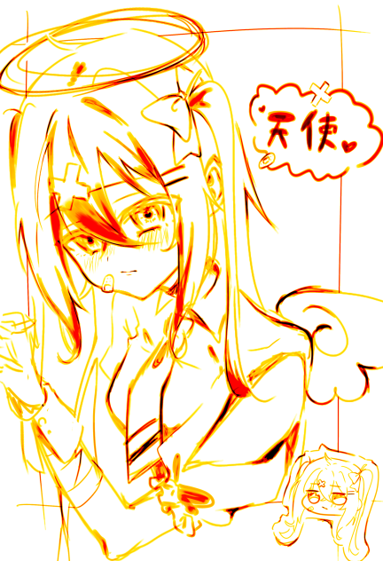 天使ちゃん　ワンドロ
