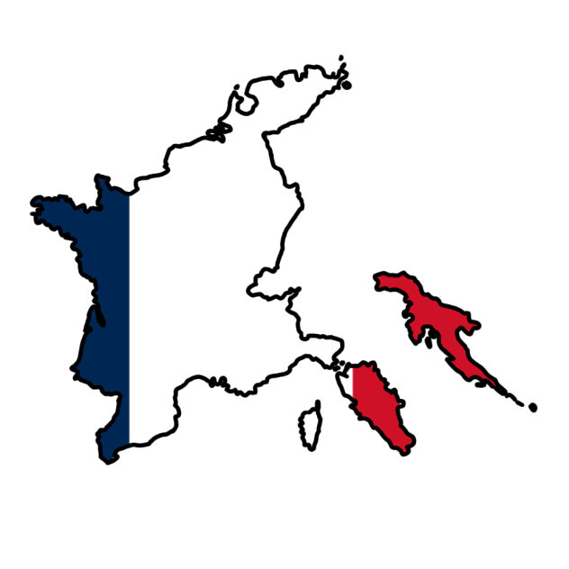 first french empire map 2