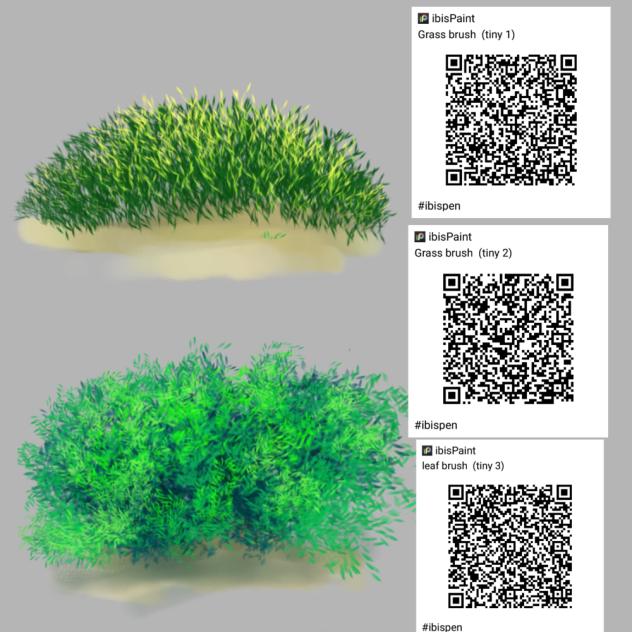 Leaf brush #ibispaintx