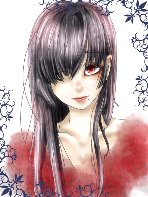 【線画】朱【拝借】