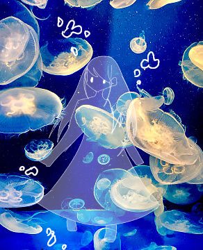 サクッとイラスト 海月 Ibispaint