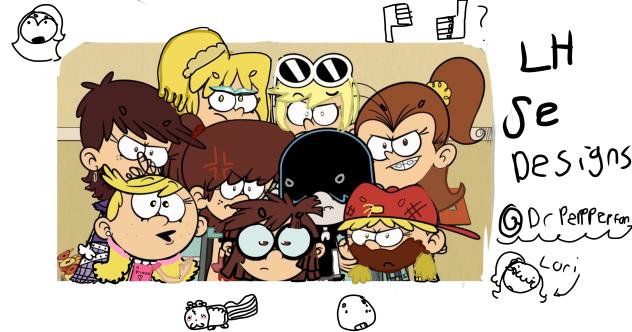 Loud house redesigns