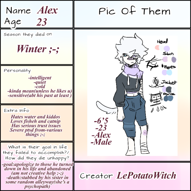 For Pearlie’s new comic E