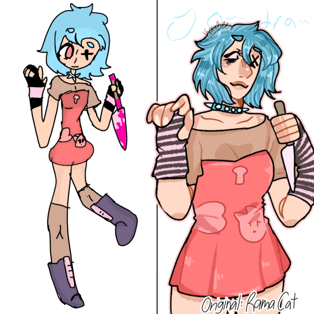 I draw, you draw with Rama Cat