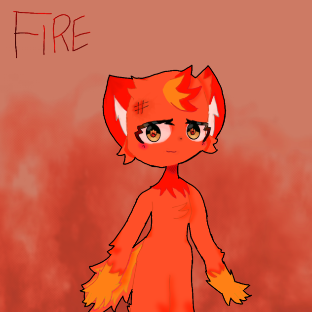 Fire fanart 👍