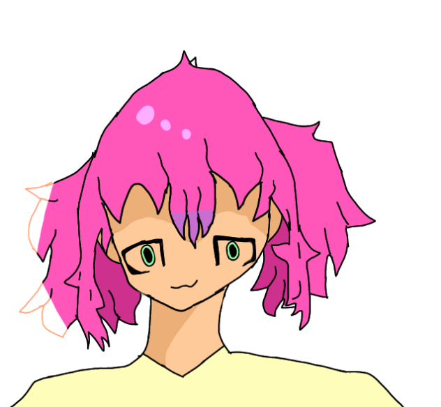 Trying to draw anime