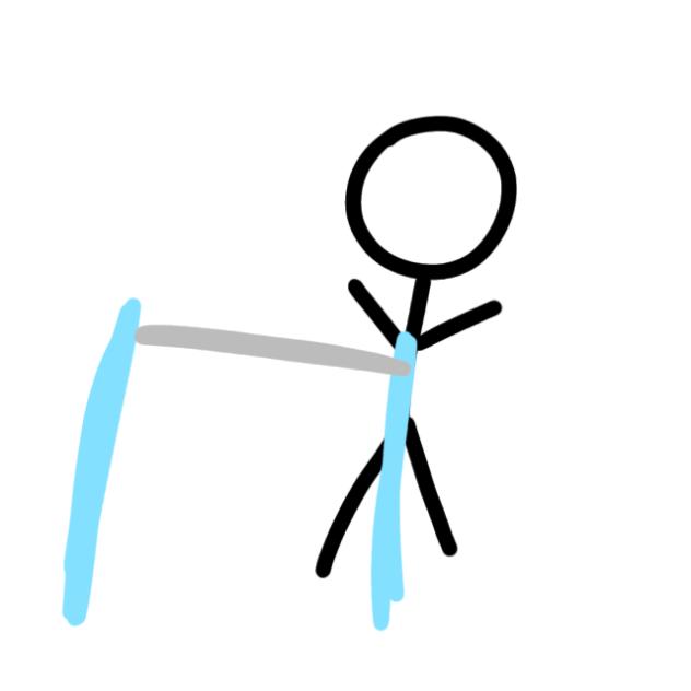 棒人間鉄棒する！