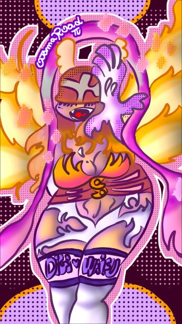 Angewomon a Celestial DigiWaifu