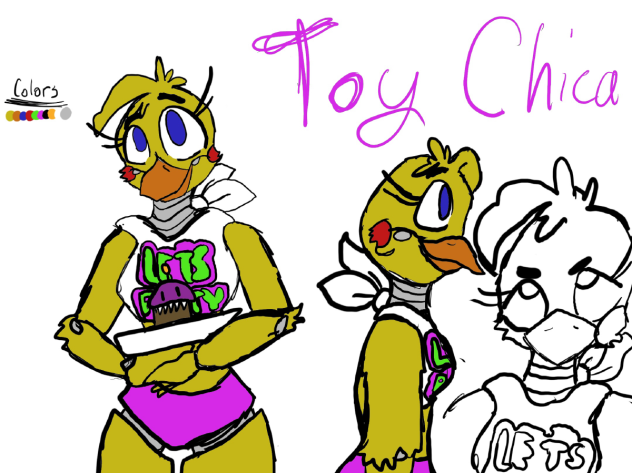 Toy Chica Reference