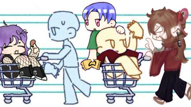Shopping collab with ~・Xiao Stay・~ - ibisPaint