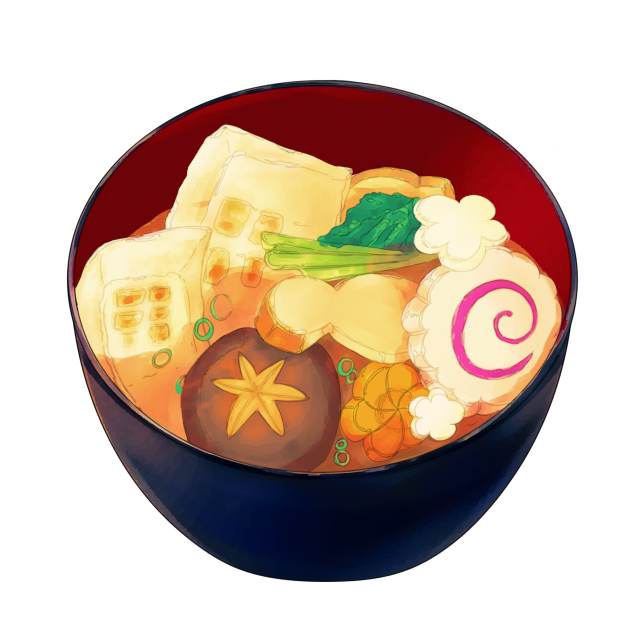 IBM1701 Ozoni mochi soup a