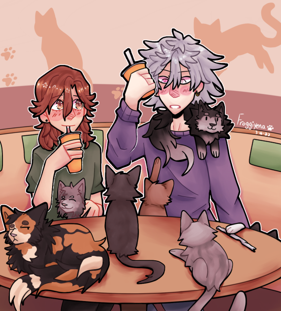 Purrfect Date - ibisPaint