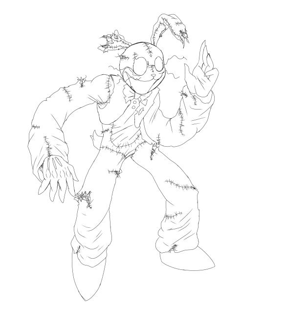 WIP Stitchtrap 😈🐰🔪👻🤖🧟