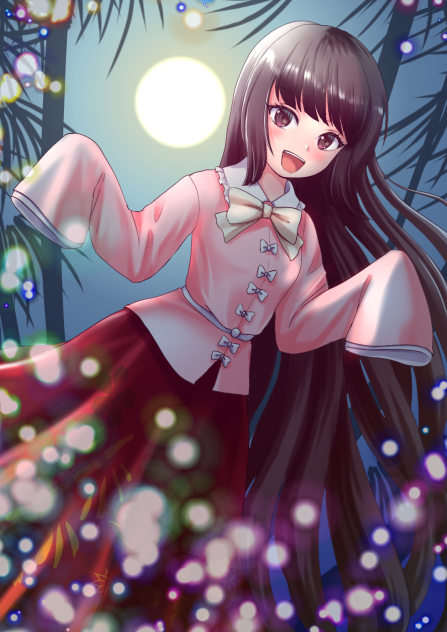 萌え袖輝夜さ〜ん。