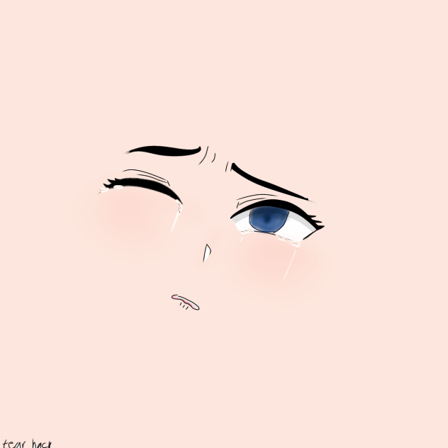 Teary eyed - ibisPaint
