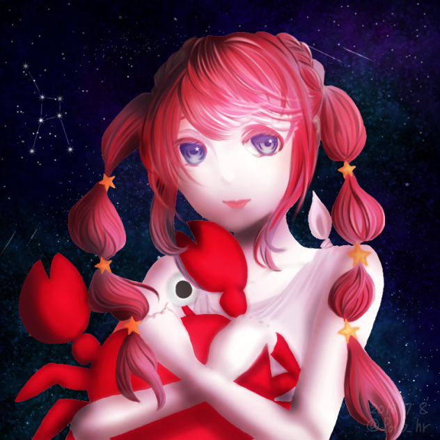 蟹座アイコン リメイク