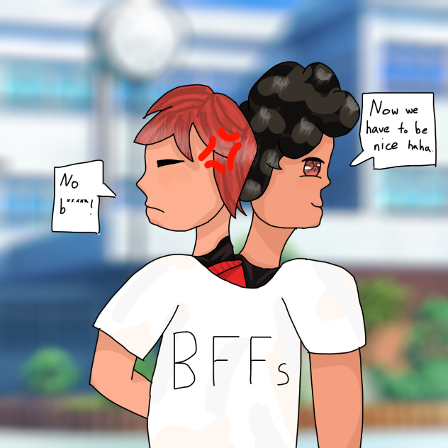 Apollo and Pedro are BFFs