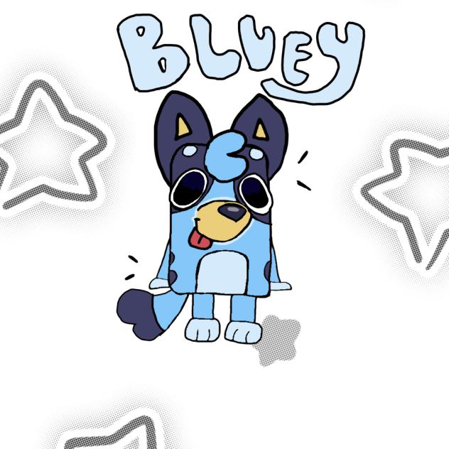 Silly Bluey XP - ibisPaint