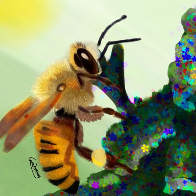 a bee