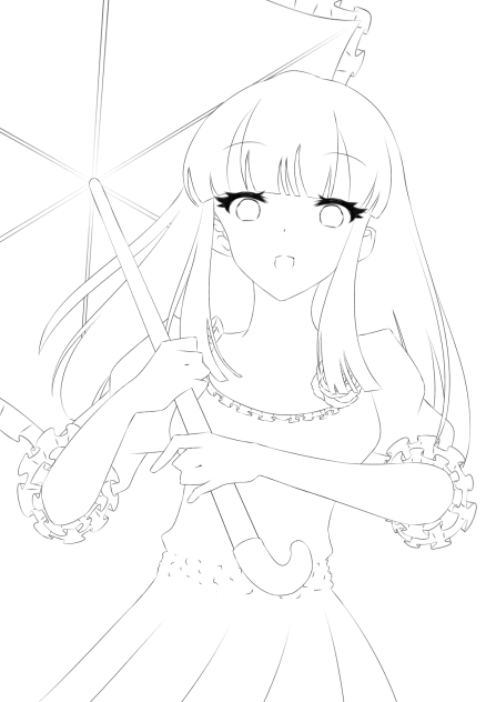 💕☂️🍃(lineart)