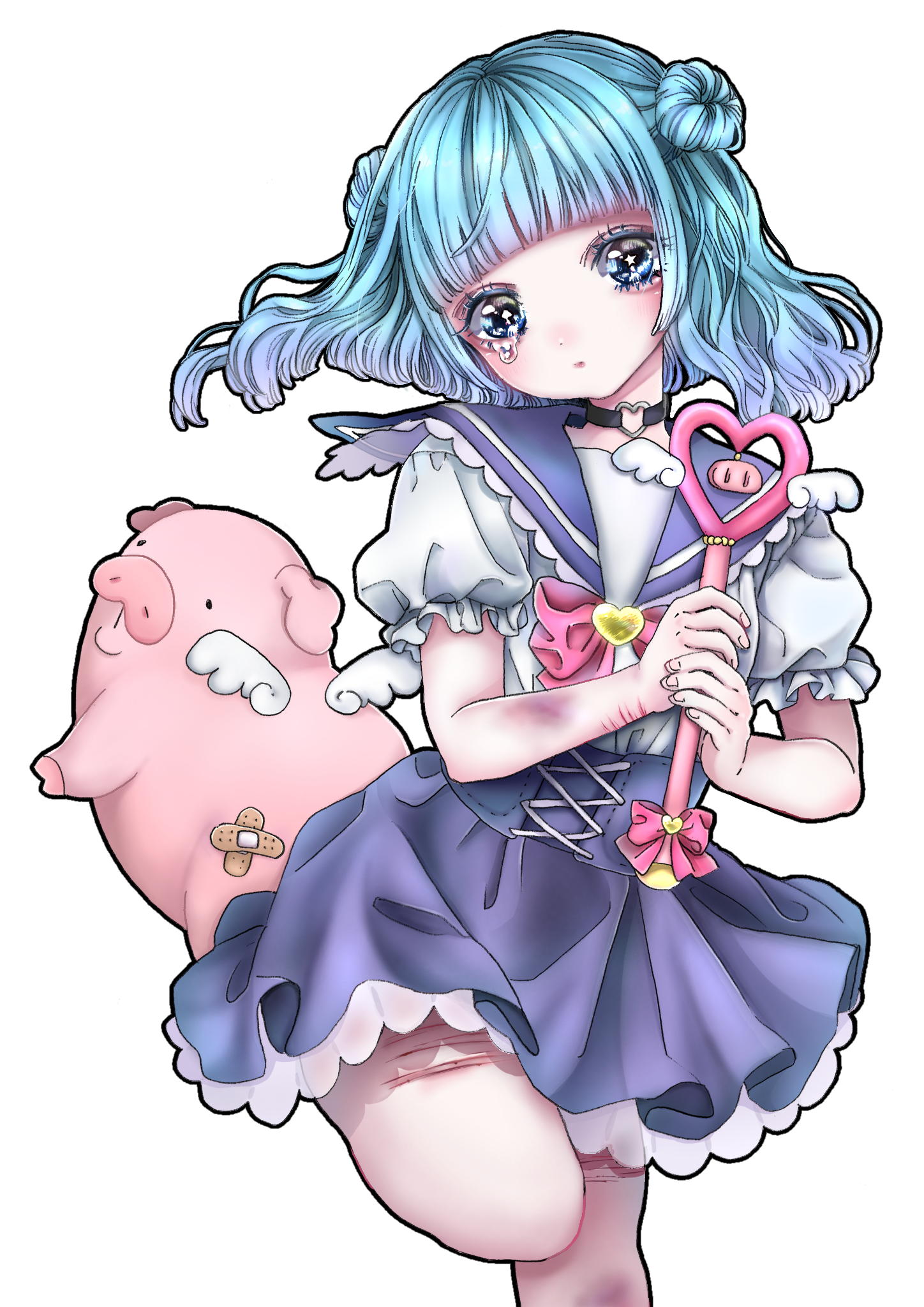 塗り絵 半熟乙女さん Ibispaint