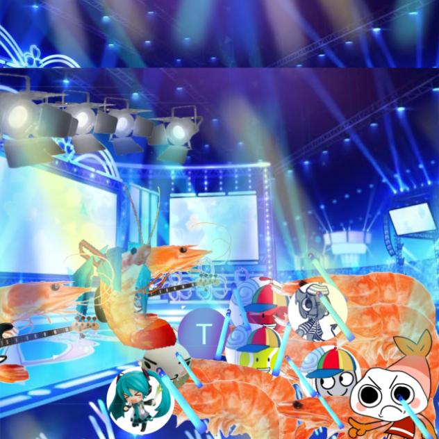 shrimp miku concert(pause to read btw)