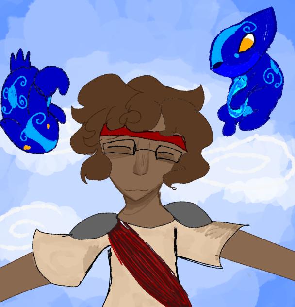 Greet the world with open arms