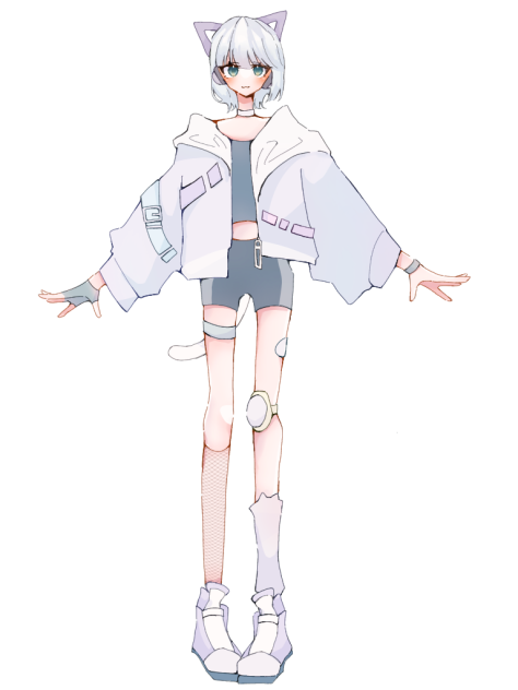 にらめるの立ち絵！