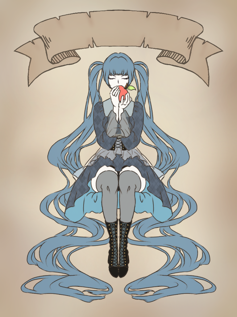 童話絵本の表紙風 Ibispaint