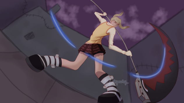 Soul eater screencap redraw