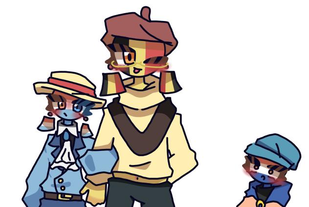 🇧🇪🇱🇺いちゃいちゃに嫉妬するオランダ