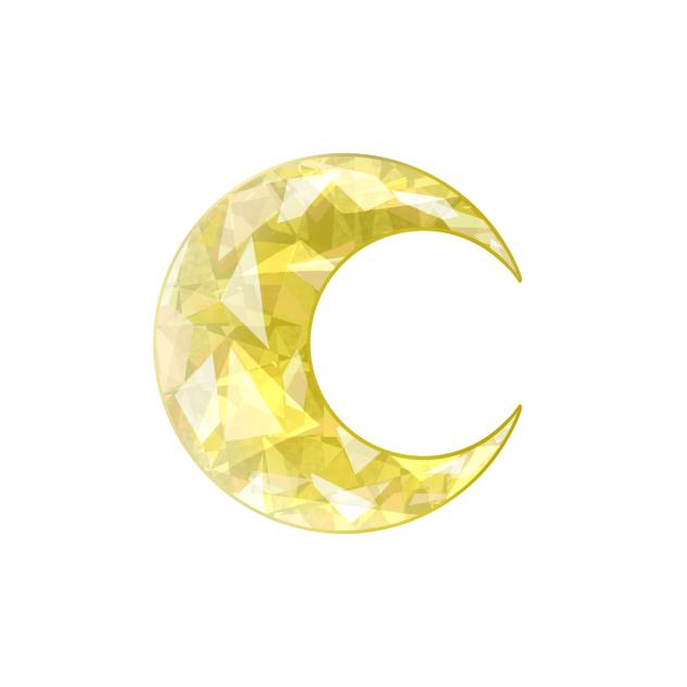 宝石（月型）