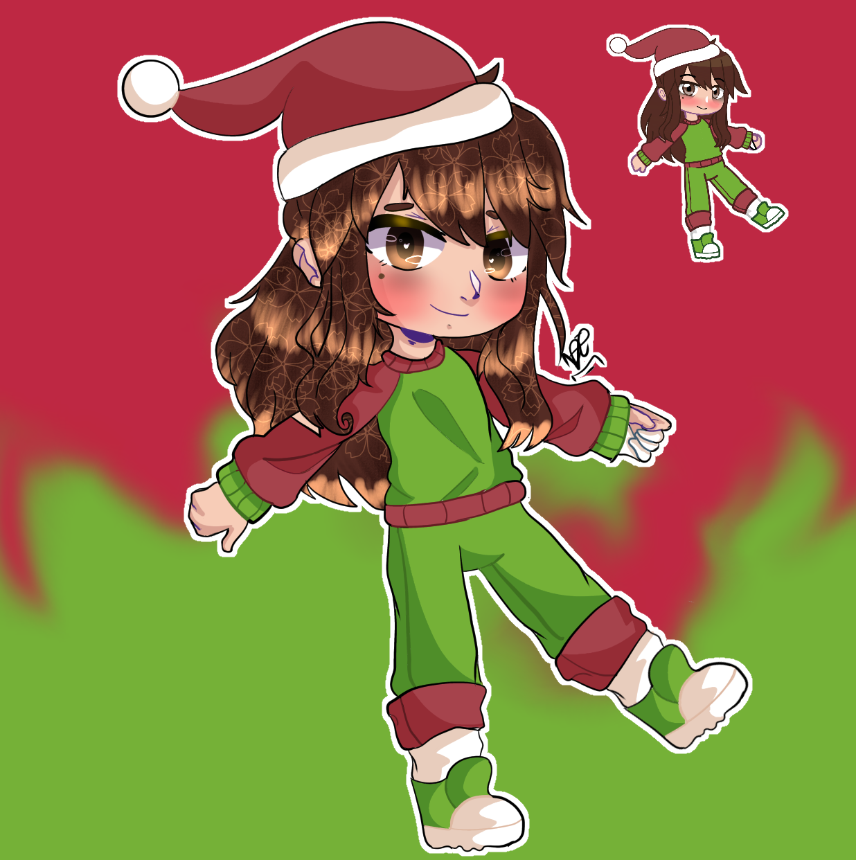 Happy Cristmas - ibisPaint