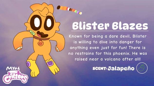 Blister’s info card