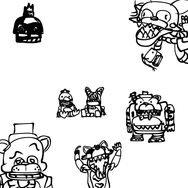 Drawing tester fnaf - ibisPaint