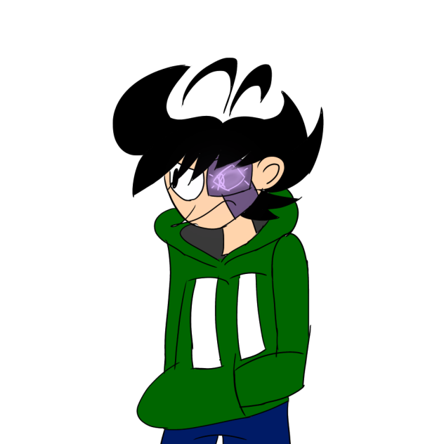 Jake with Sticky eyepatch