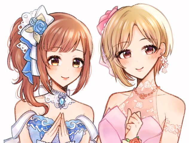 響子ちゃんと夕美ちゃん