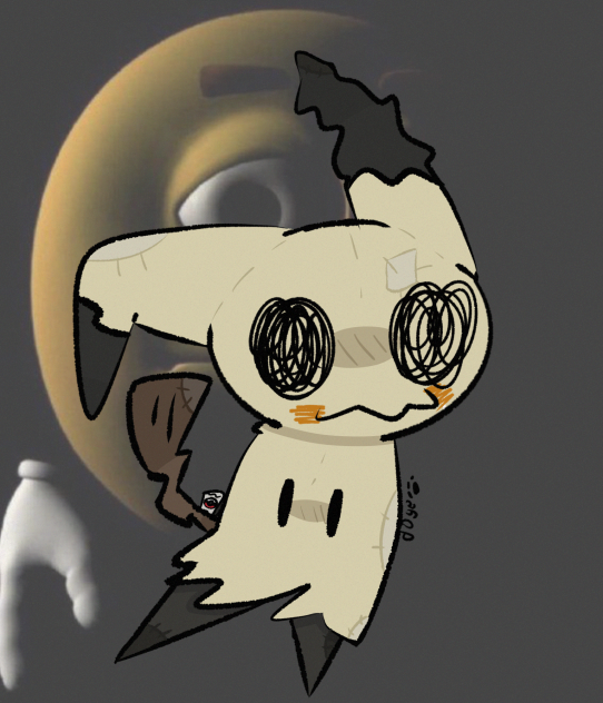 It’s Mimikyu once again ^^