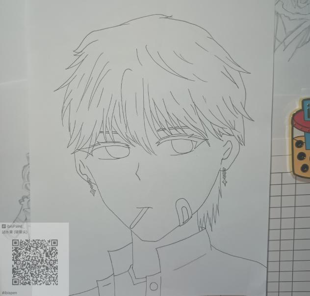 好久没画了