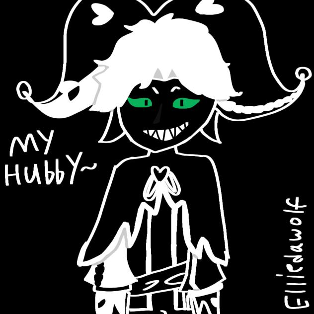 Freaky-Eaky clown guy named Harlequin