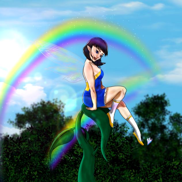 a Fada Ziza_ Arco- íris Vol.01